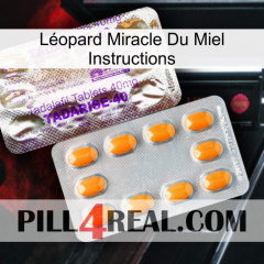 Léopard Miracle Du Miel Instructions new12